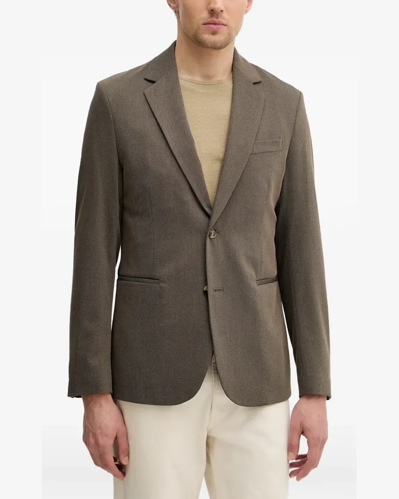 Sisley Einreihiges Sakko - Braun Braun