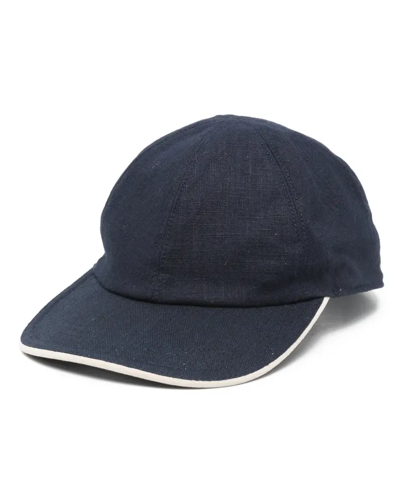 Eleventy curved-peak cap - Blau Blau