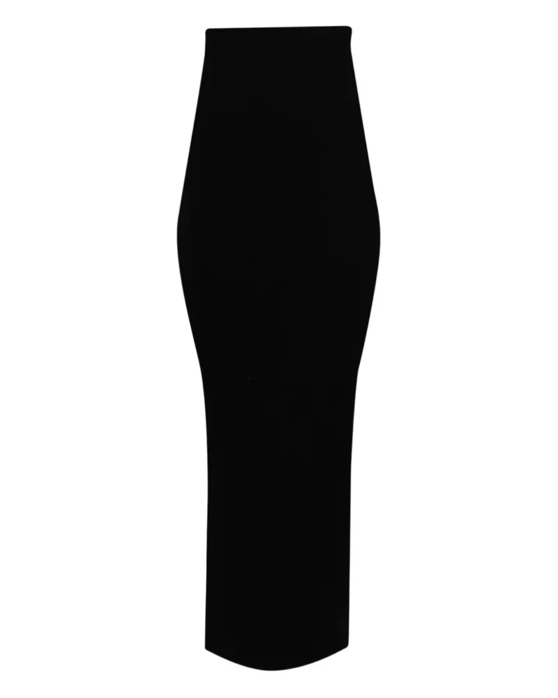VETEMENTS Schmaler Maxirock - Schwarz Schwarz