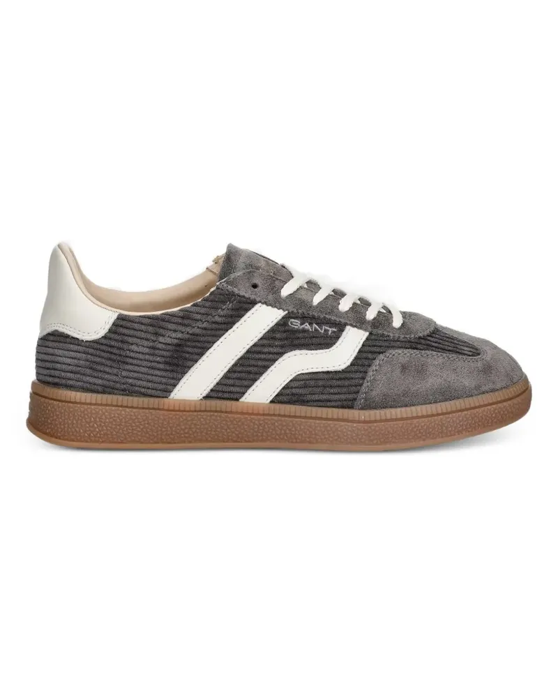 Gant Sneakers aus Cord und Wildleder - Grau Grau