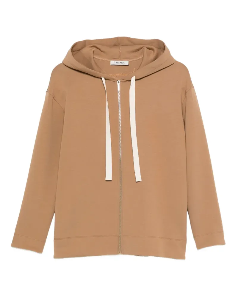 Max Mara Kapuzenjacke mit Reißverschluss - CAMEL Camel