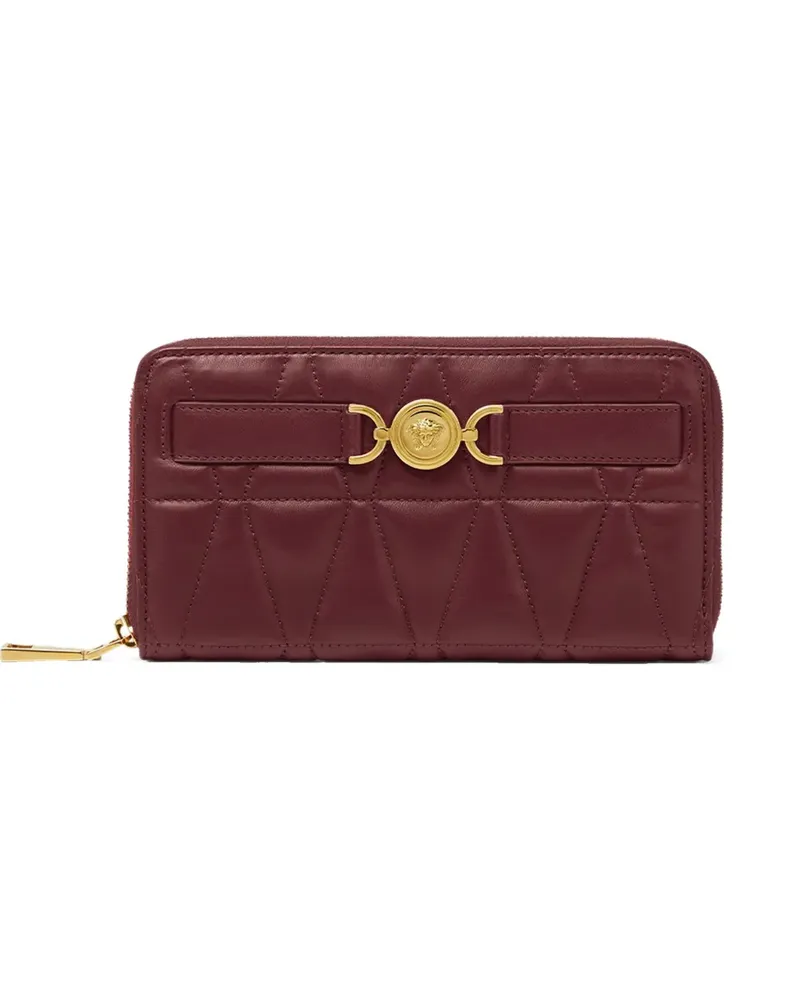 Versace Gestepptes Medusa '95 Portemonnaie - Rot Rot