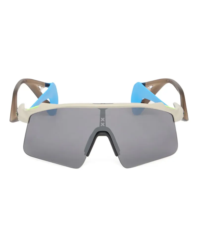 Oakley Stunt Wing geometric sunglasses - Nude Nude