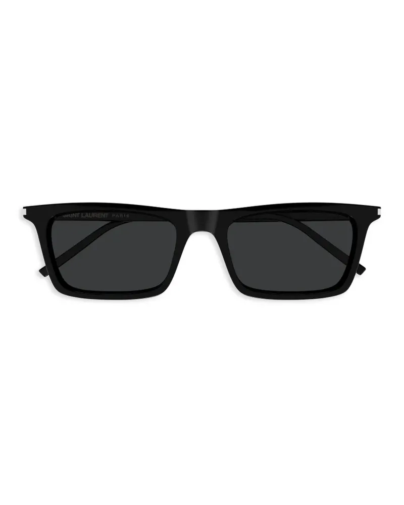 Saint Laurent Sonnenbrille mit D-Gestell - Schwarz Schwarz