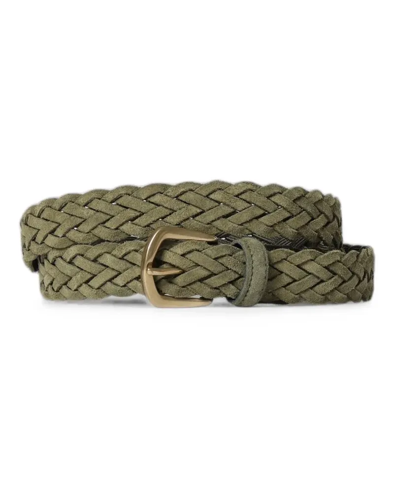 Brooksfield braided belt - Grün Grün