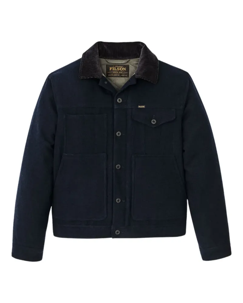 Filson corduroy collared jacket - Blau Blau