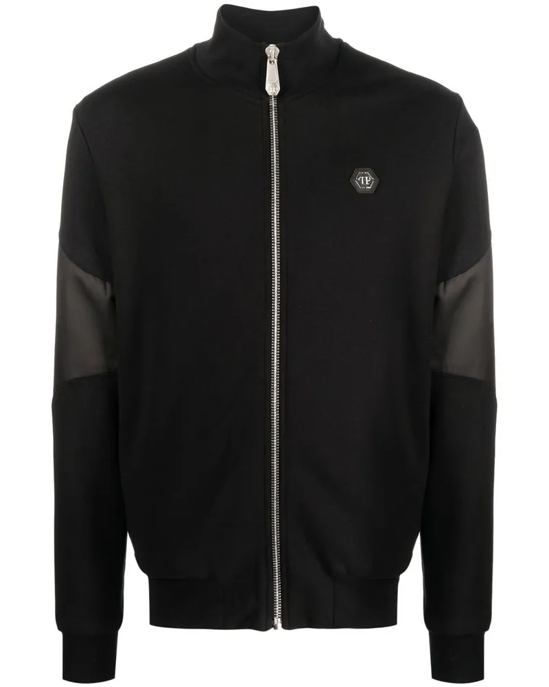 Philipp Plein Klassische Jacke Schwarz