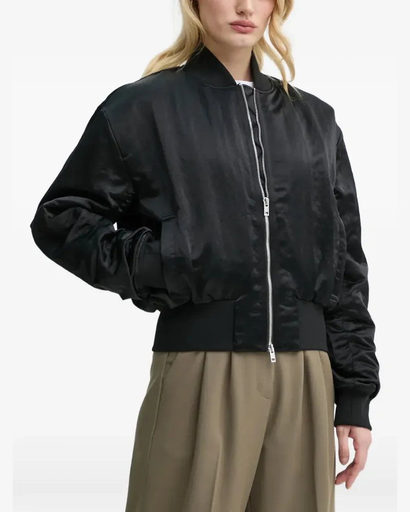 Filippa K zip-fastening bomber jacket - Schwarz Schwarz