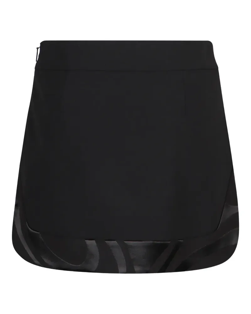 Emilio Pucci patterned mini skirt - Schwarz Schwarz