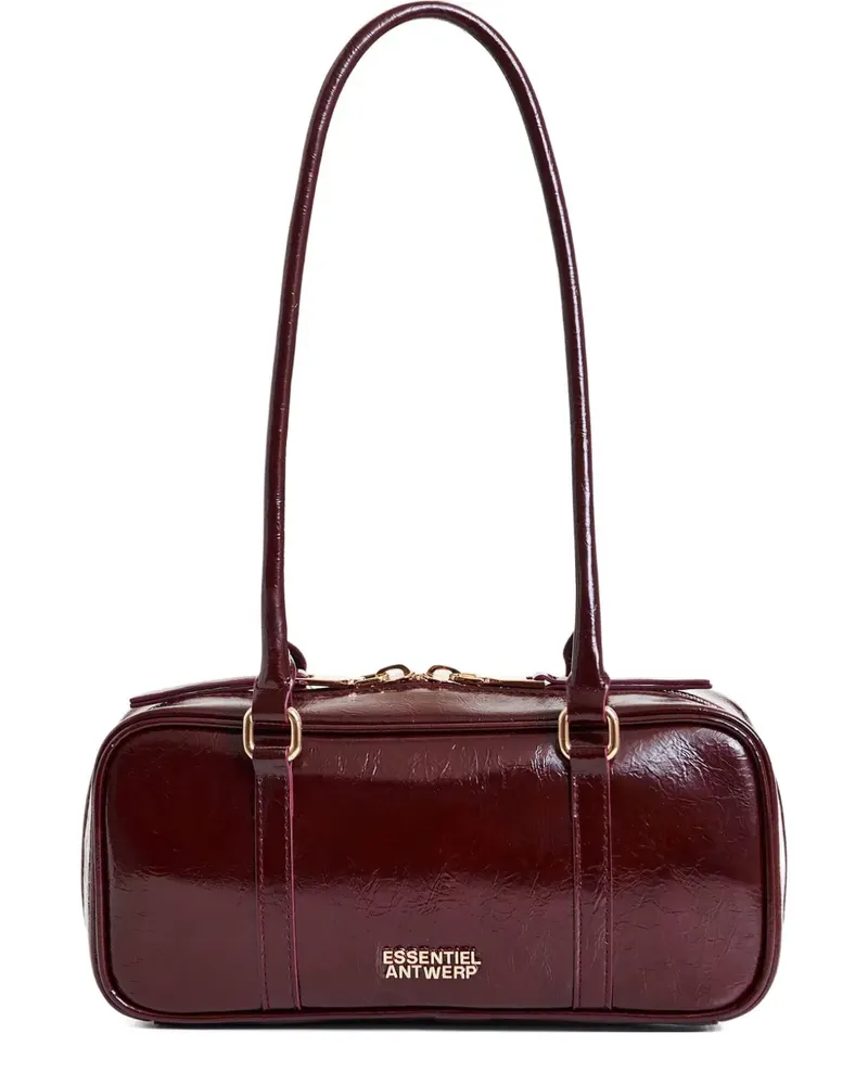 Essentiel Izodiac Schultertasche mit Reißverschluss - Rot Rot