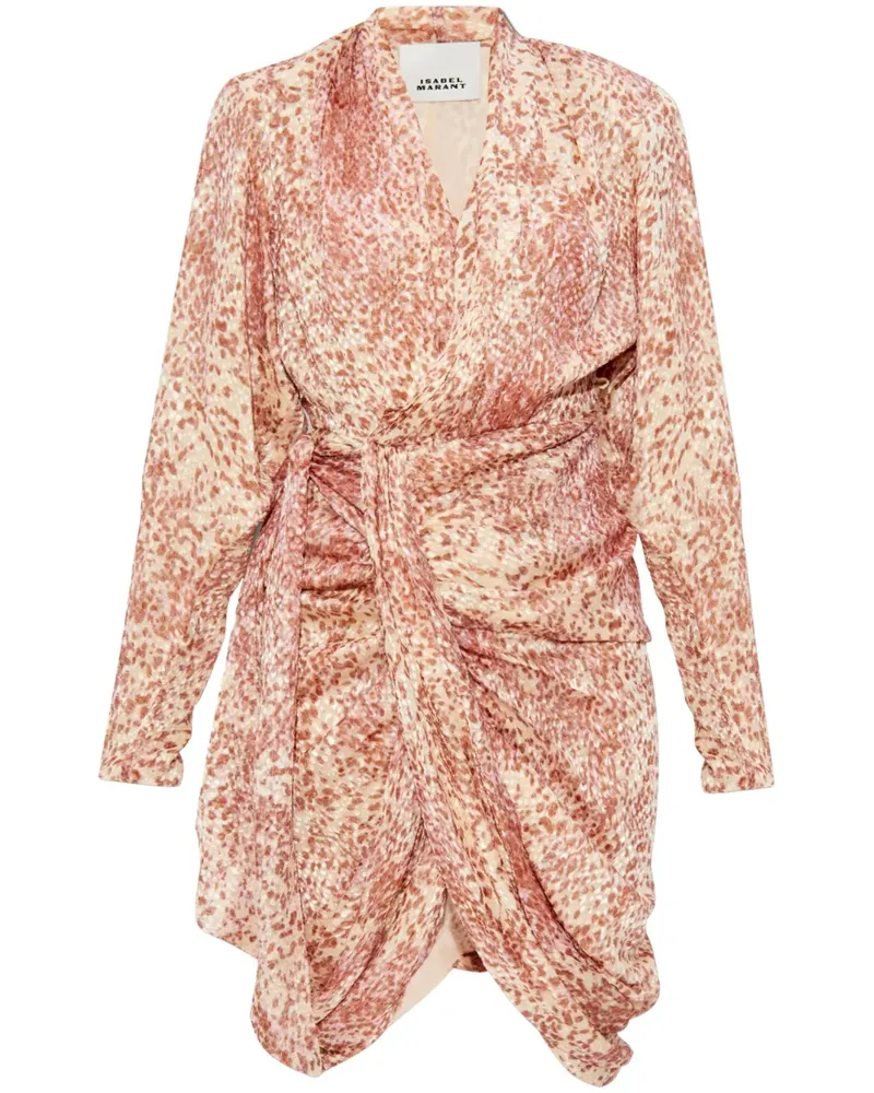 Isabel Marant Cleora Minikleid - Rosa Rosa