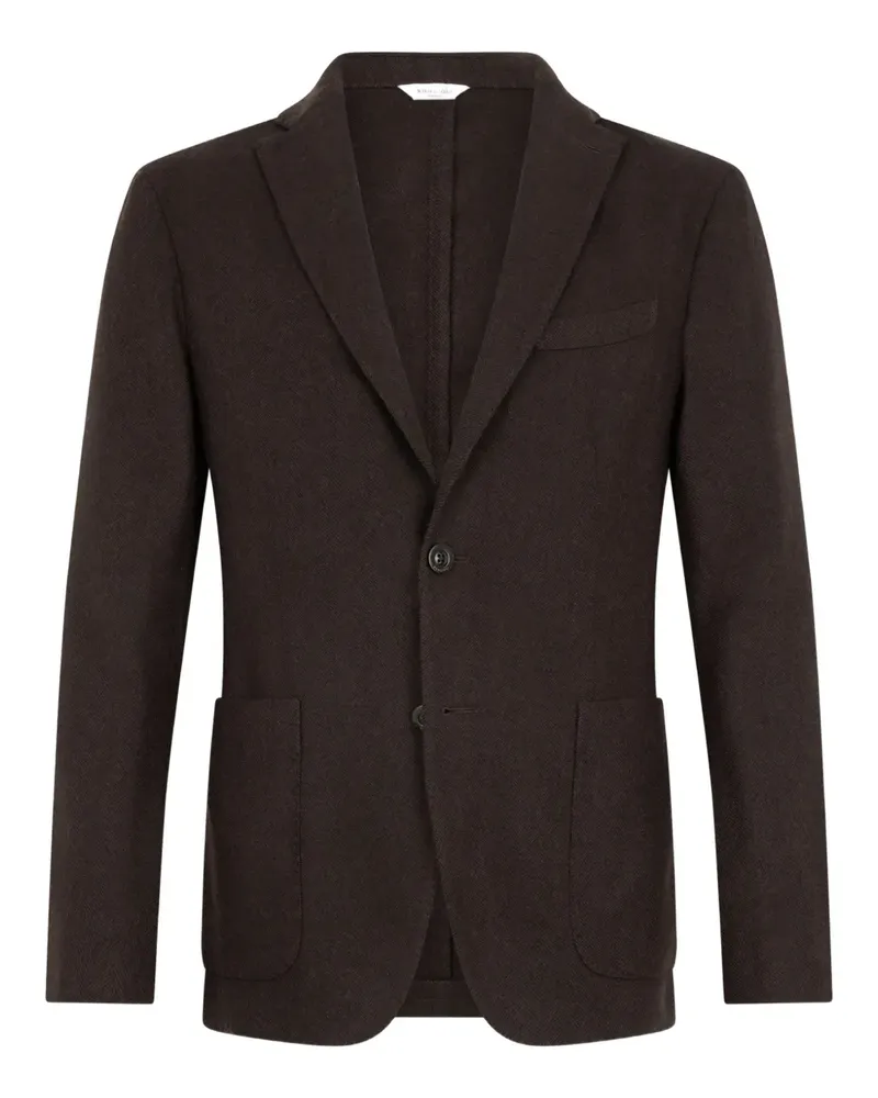 Boglioli Jacke mit aufgesetzten Taschen - Braun Braun