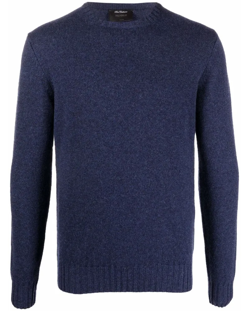 Dell'oglio Pullover aus Kaschmir Blau