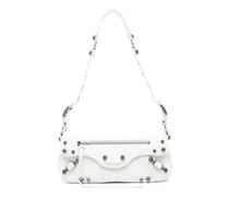 Kleine Le Cagole Sling Schultertasche - Weiß