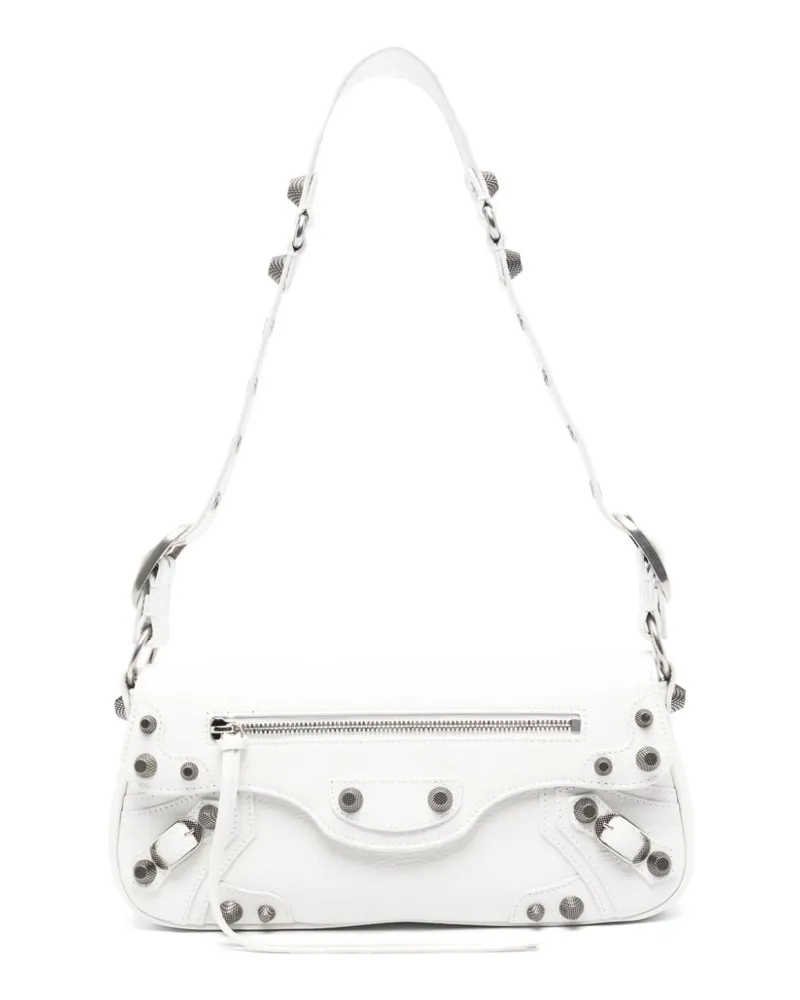 Balenciaga Kleine Le Cagole Sling Schultertasche - Weiß Weiß