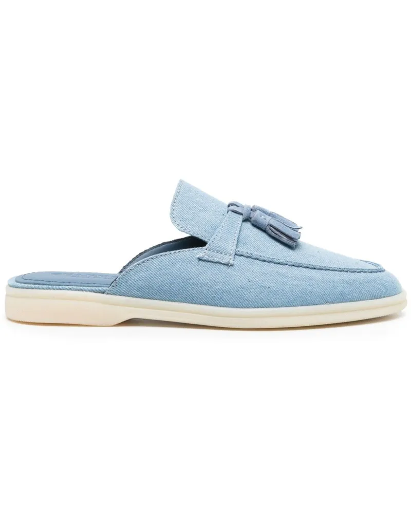 Scarosso Lucrezia Slipper - Blau Blau