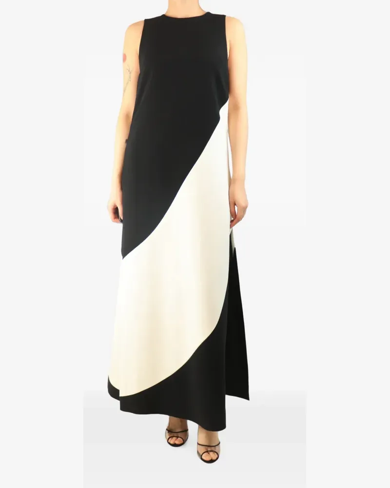 Alice + Olivia sleeveless maxi dress - Schwarz Schwarz