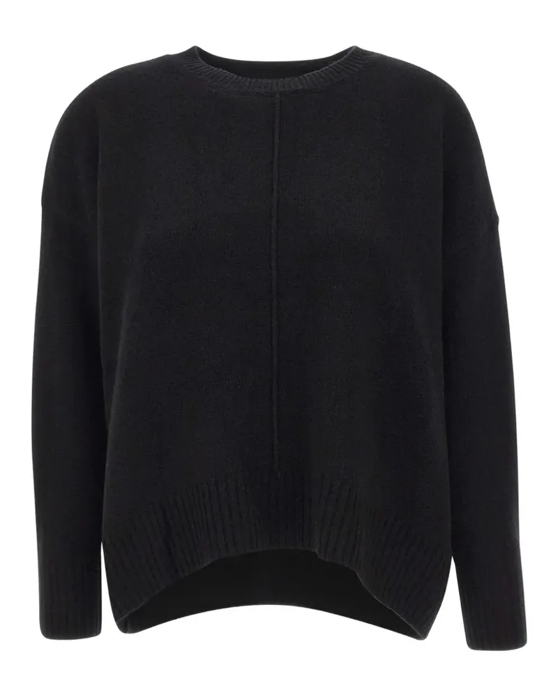 Kaos dropped-shoulder oversized sweater - Schwarz Schwarz