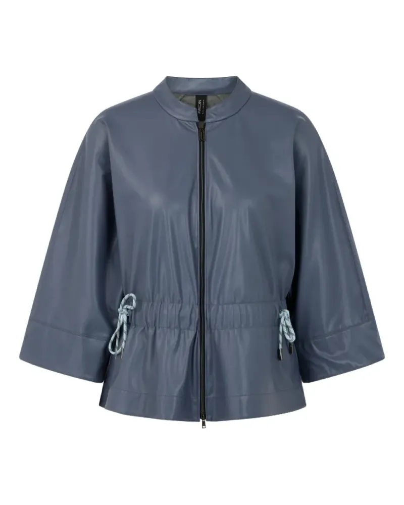 Marc Cain Jacke mit verkürzten Ärmeln und Kordelzug an der Taille - Grau Grau