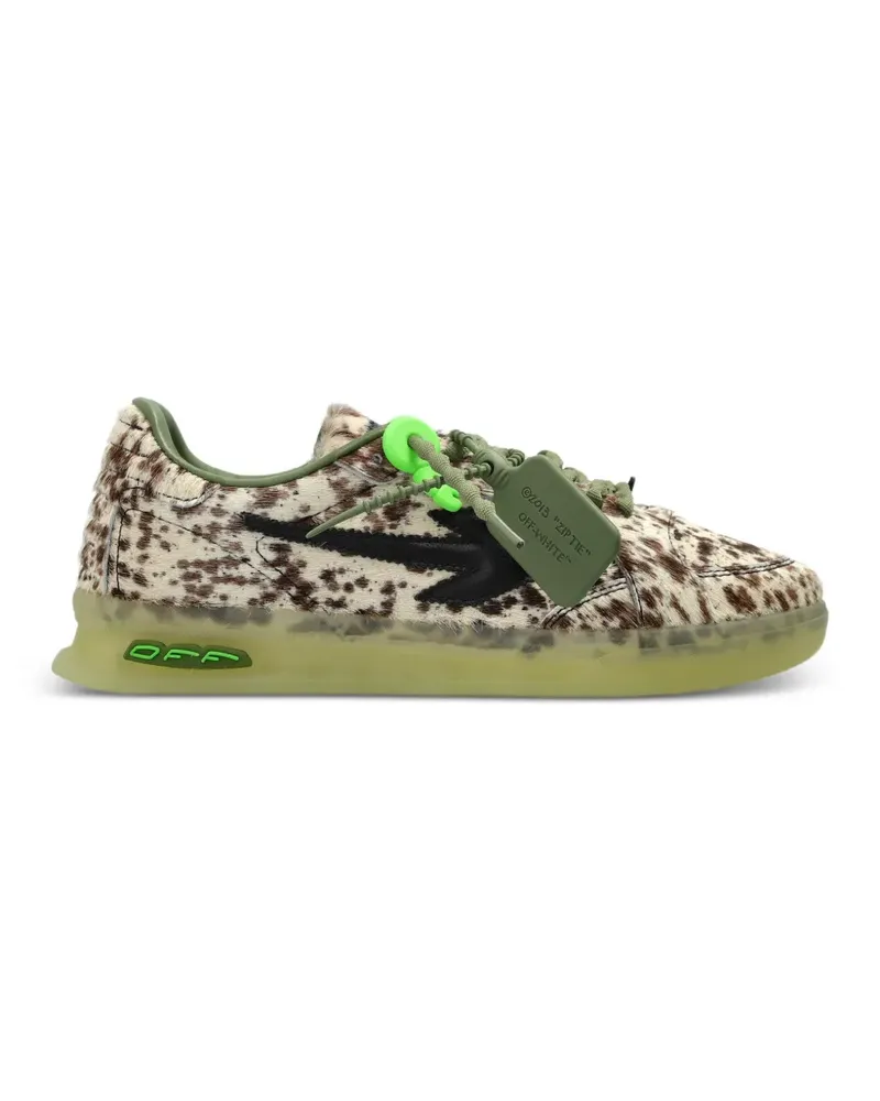 OFF-WHITE End of Play Sneakers mit Animal-Print - Nude Nude
