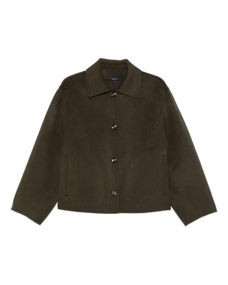 Soeur Gyoda Jacke mit Knopfleiste - Grün Grün