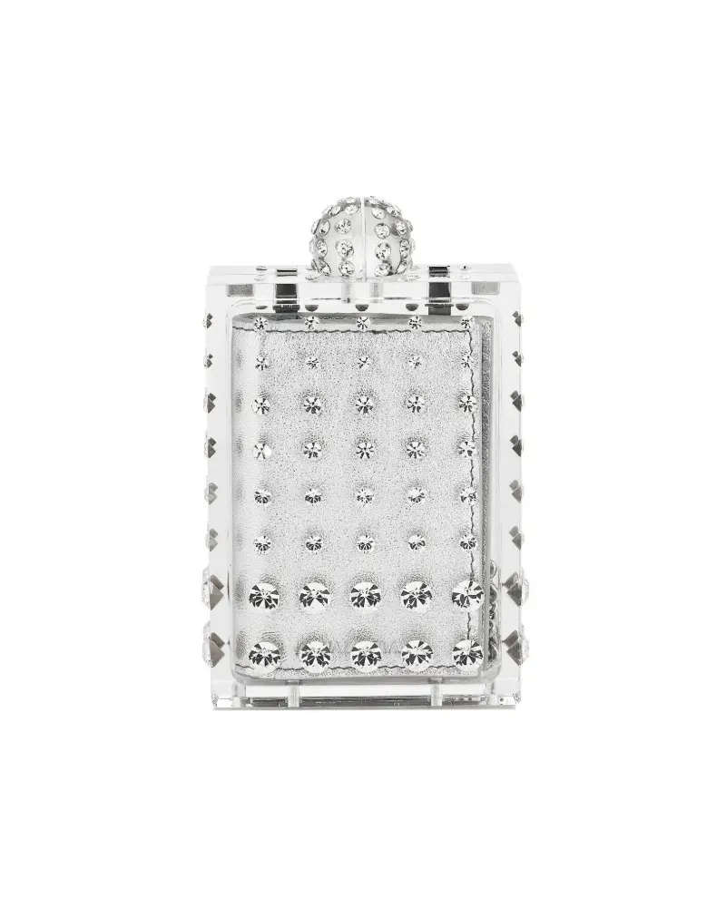 Aquazzura Tequila Clutch - Silber Silber