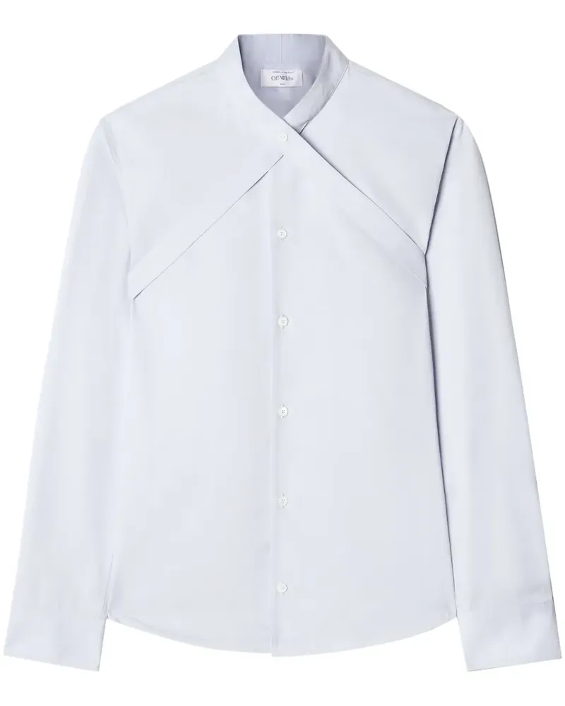 OFF-WHITE Hemd mit überkreuzten Riemen - Blau Blau