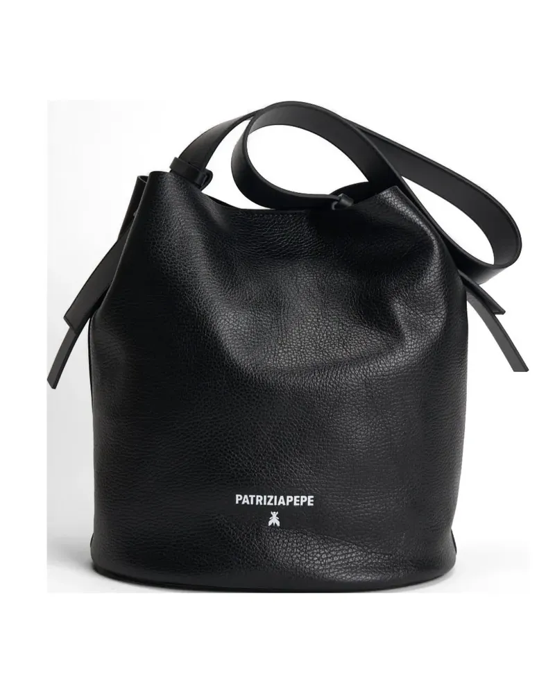 Patrizia Pepe Never Complete bucket bag - Schwarz Schwarz