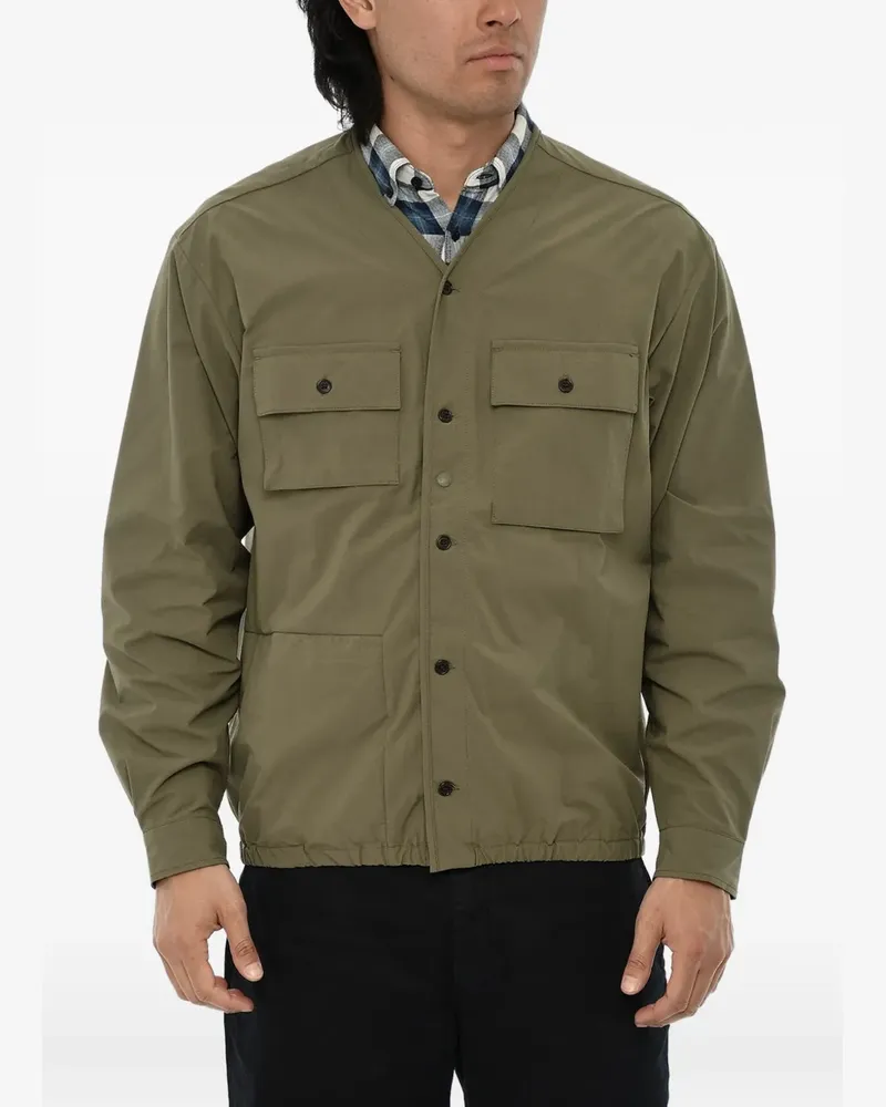 Woolrich High Aeration V-neck jacket - Grün Grün