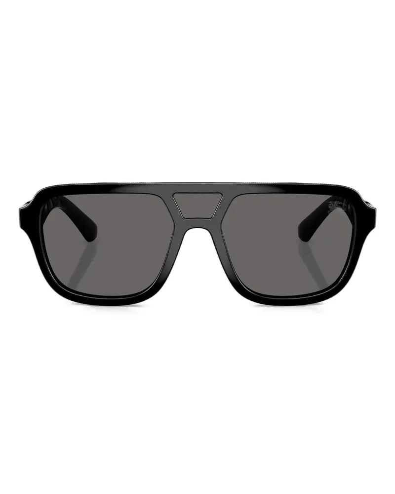 Burberry Getönte Pilotenbrille - Schwarz Schwarz
