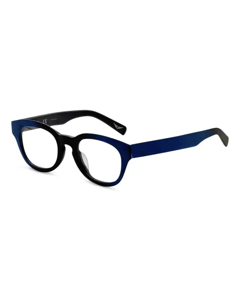 Zadig & Voltaire Brille mit rundem Gestell - Blau Blau