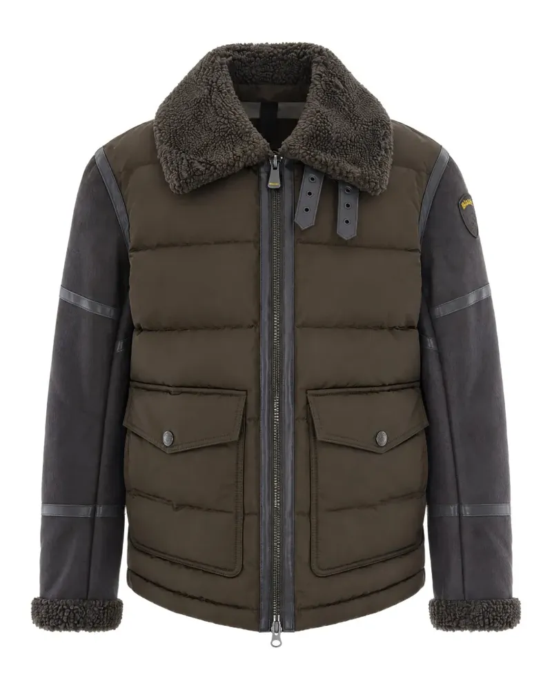 Blauer Amherst quilted panelled jacket - Braun Braun