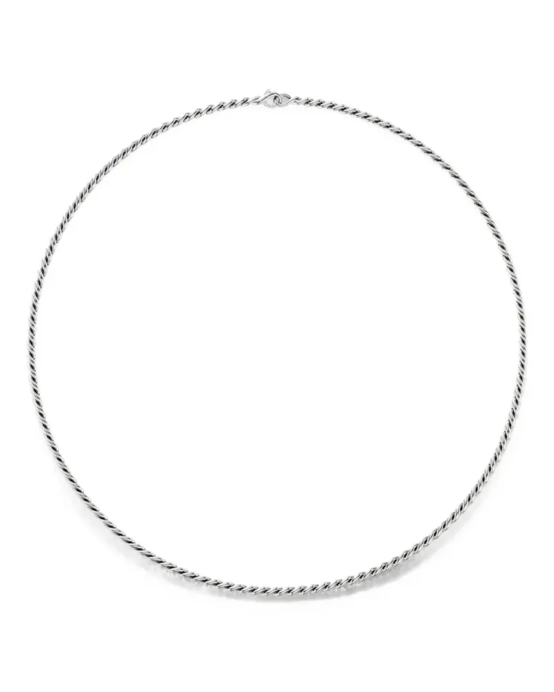 David Yurman Sculpted Cable necklace - Silber Silber