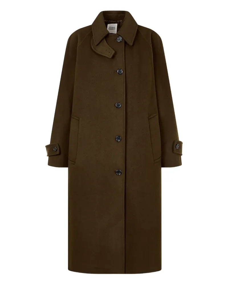 STUDIO TOMBOY single-breasted coat - Braun Braun