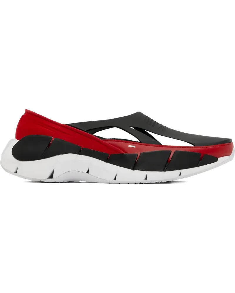 Reebok Offene Slip-On-Sneakers - Schwarz Schwarz