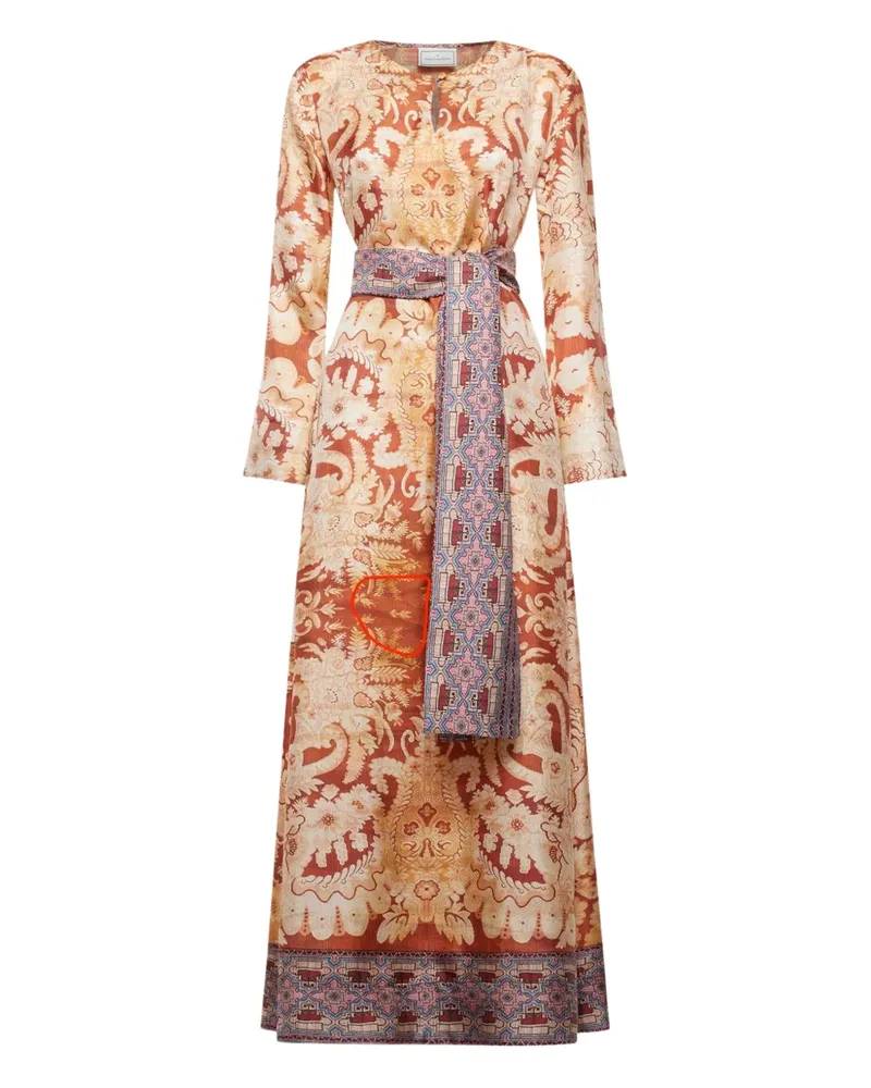 Pierre-Louis Mascia paisley-print maxi dress - Rosa Rosa