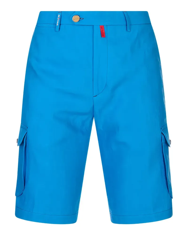 Kiton cargo shorts - Blau Blau
