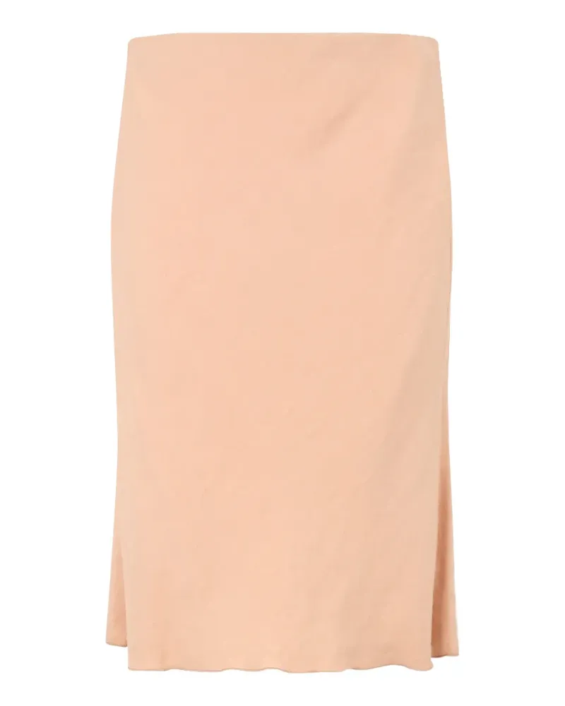 Moschino rear-slit midi skirt - Rosa Rosa