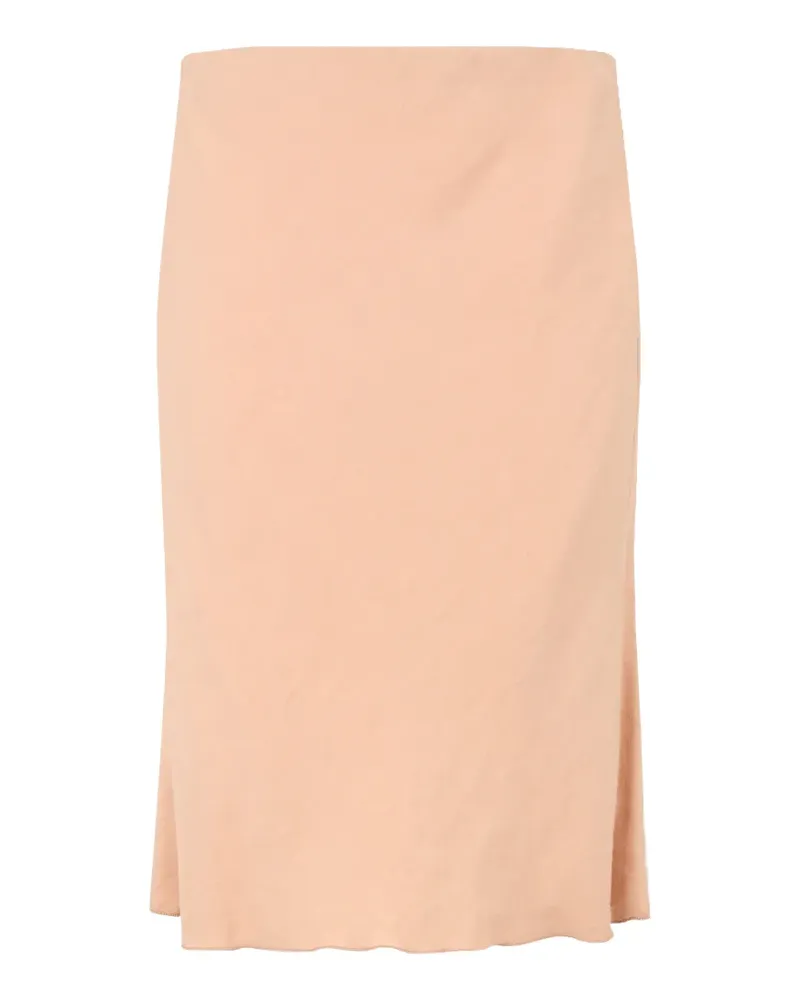 Moschino rear-slit midi skirt - Rosa Rosa