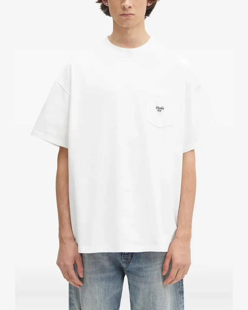 ksubi Stamp Ekcess SS T-Shirt - Weiß Weiß