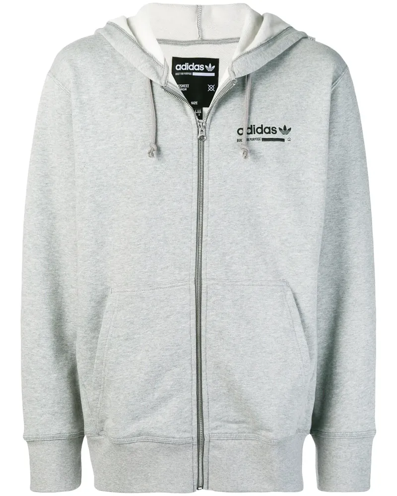 adidas Kaval' Kapuzenjacke - Grau Grau
