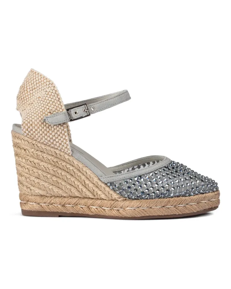 Le Silla Gilda heeled espadrilles - Grau Grau