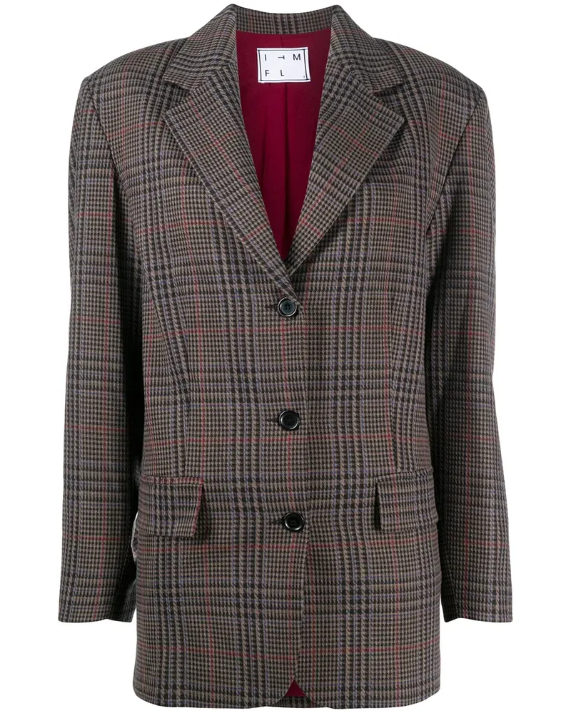In The Mood for Love Einreihiger Blazer - Braun Braun