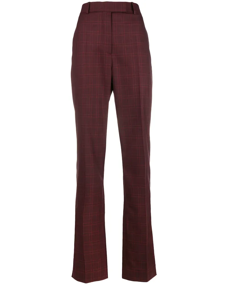 Calvin Klein Karierte Hose - Rot Rot