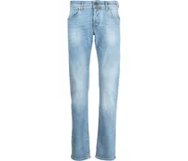 Ausgeblichene Slim-Fit-Jeans