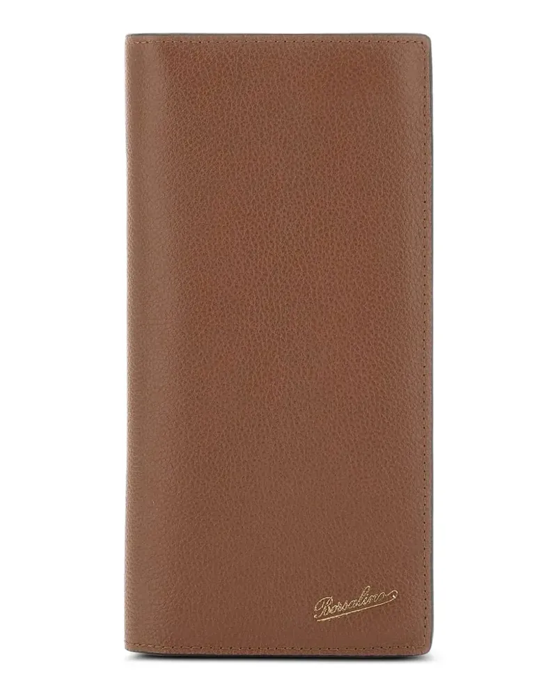 Borsalino Portemonnaie mit Logo-Prägung - Braun Braun