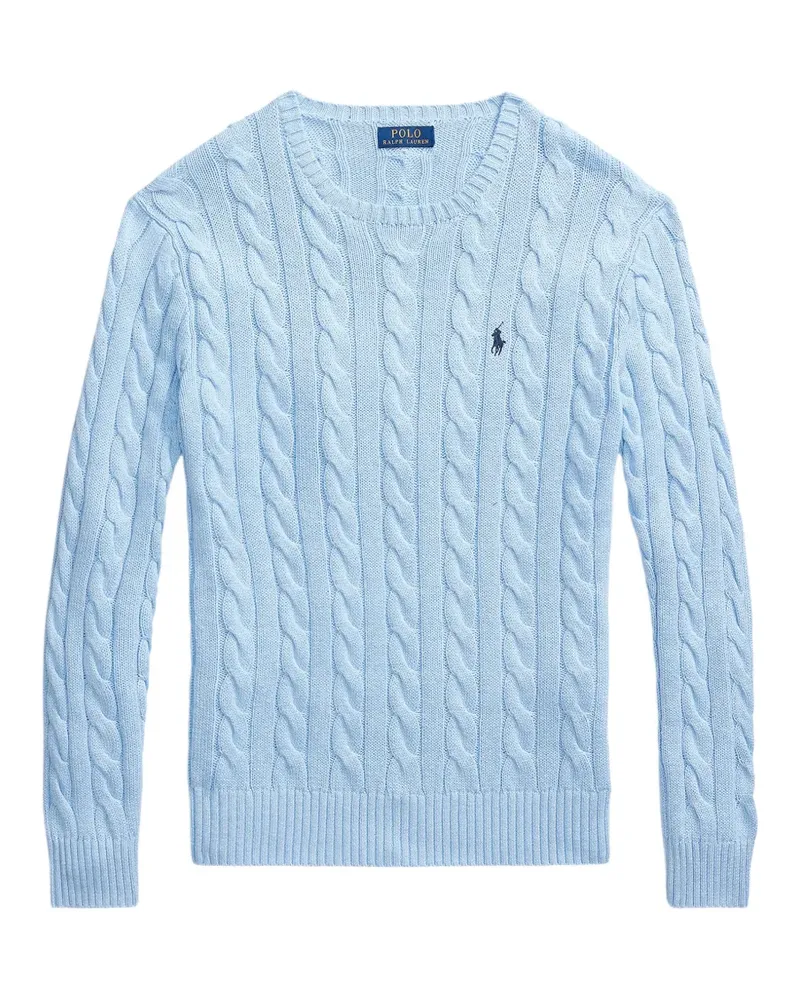 Ralph Lauren cable-knit crew-neck sweater - Blau Blau