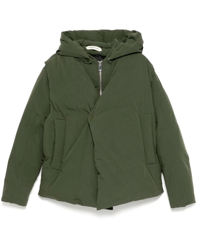 Namacheko Wattierte Gifford Jacke - Grün Grün