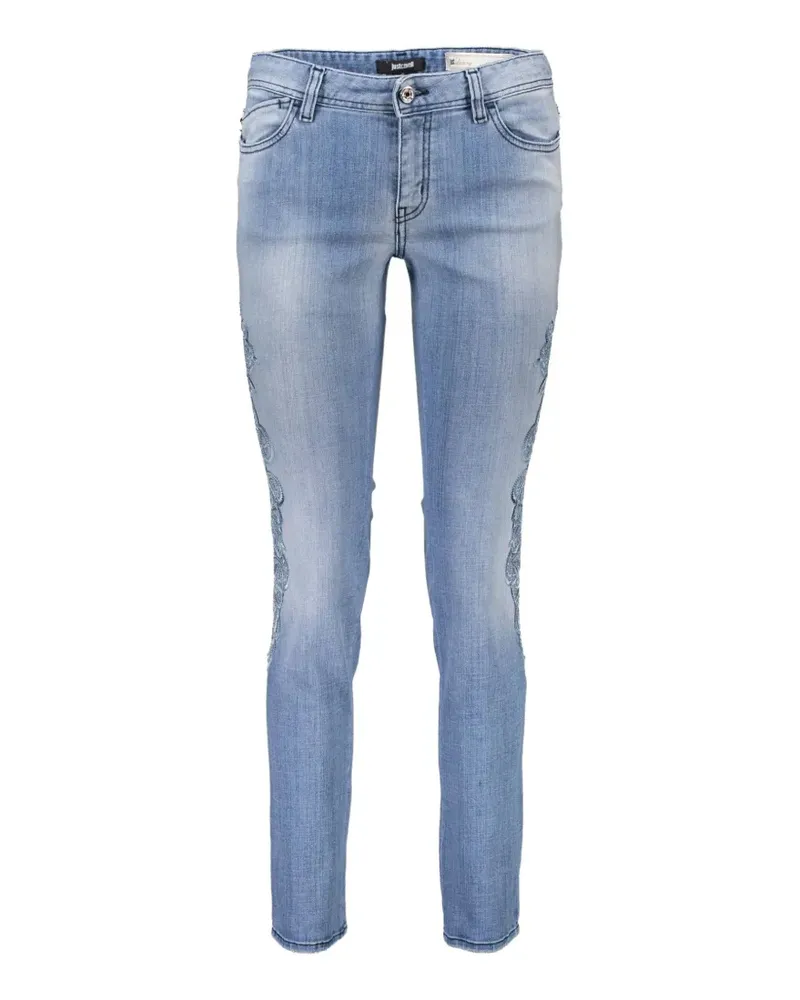 Just Cavalli embroidered jeans - Blau Blau
