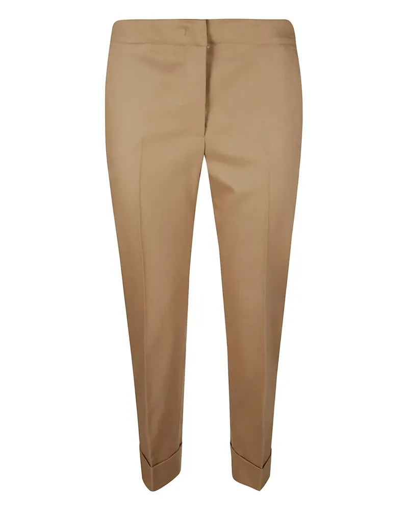 PT TORINO cuffed trousers - Nude Nude